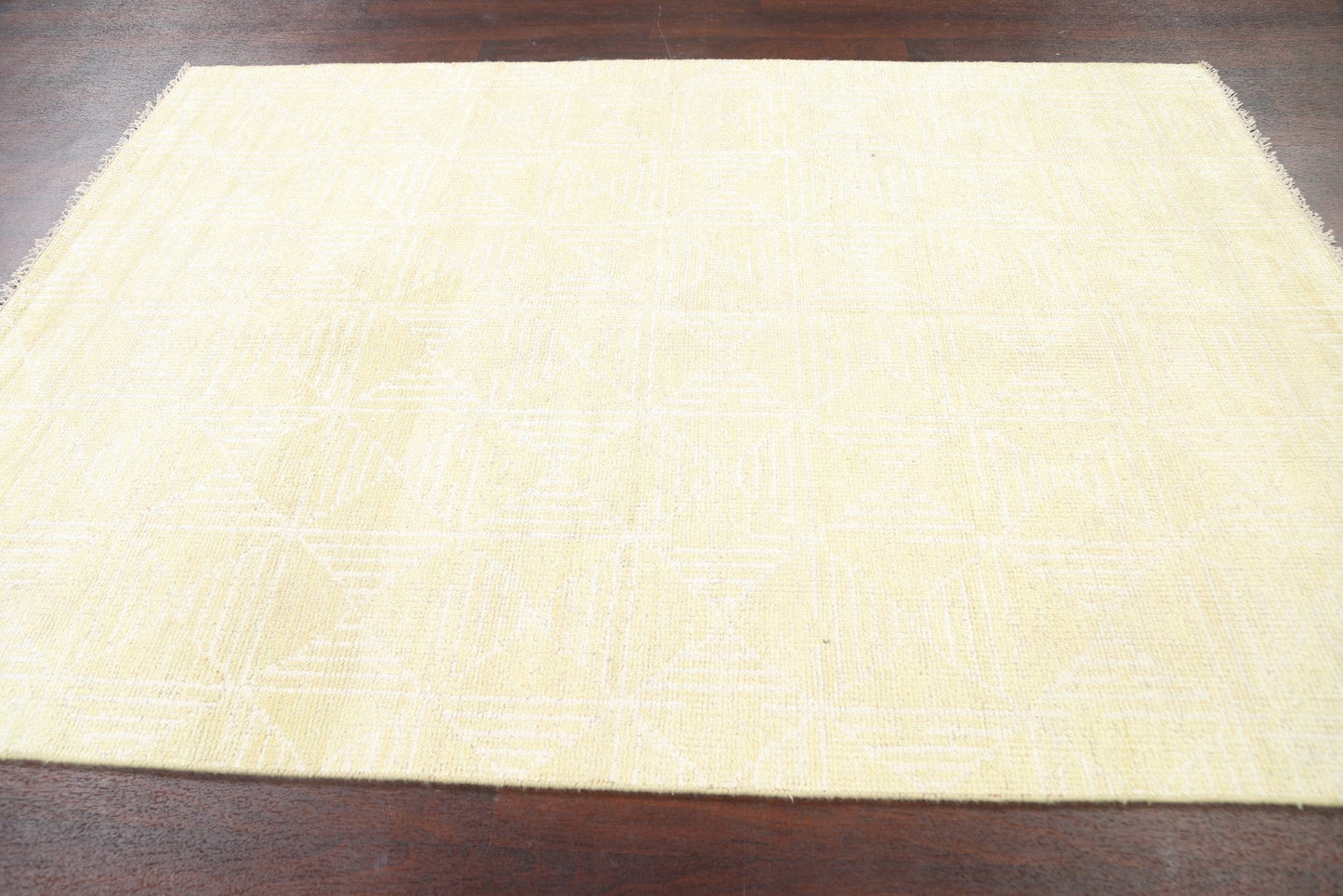 Geometric Modern Oriental Area Rug 6x8