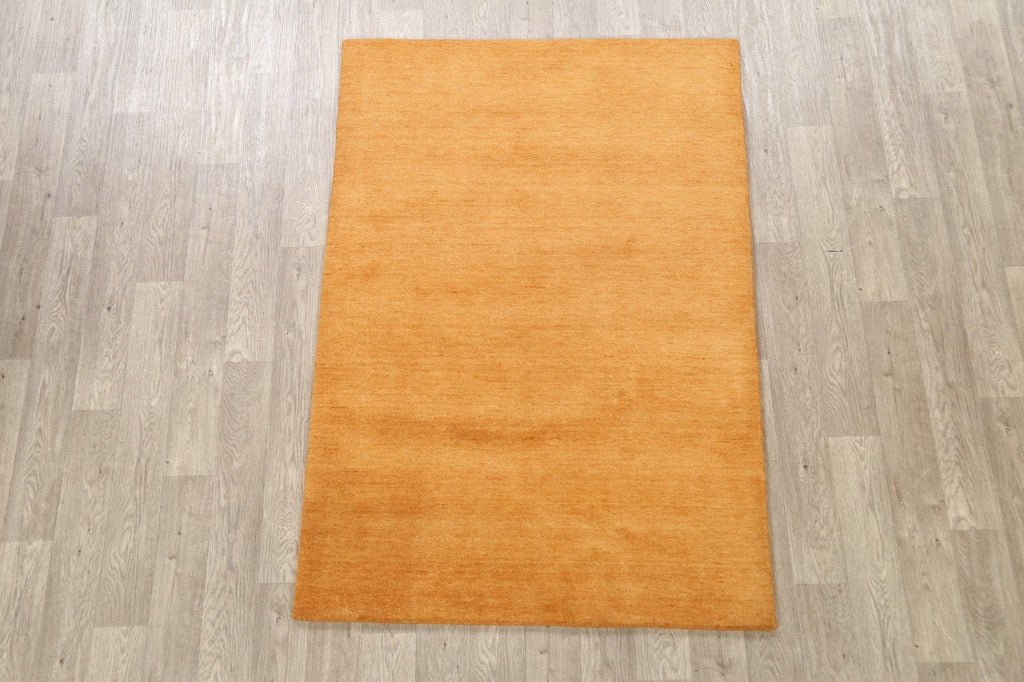 Modern Gabbeh Lori Oriental Area Rug 4x6