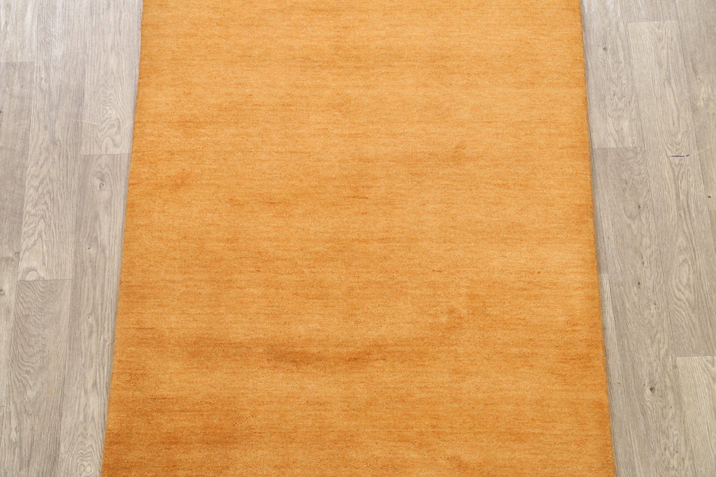 Modern Gabbeh Lori Oriental Area Rug 4x6