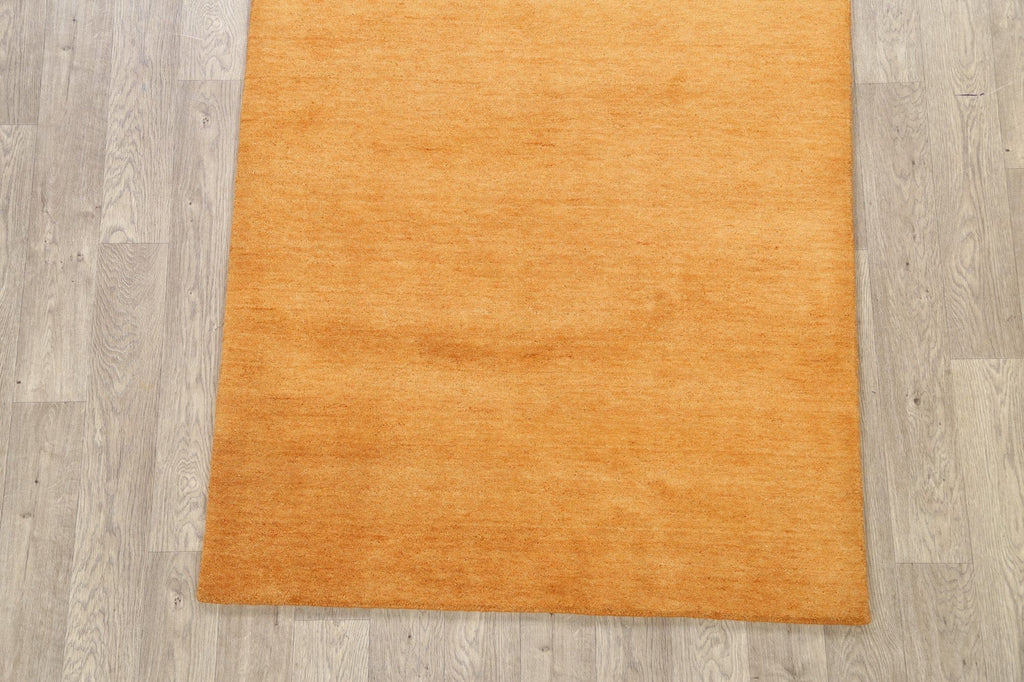 Modern Gabbeh Lori Oriental Area Rug 4x6