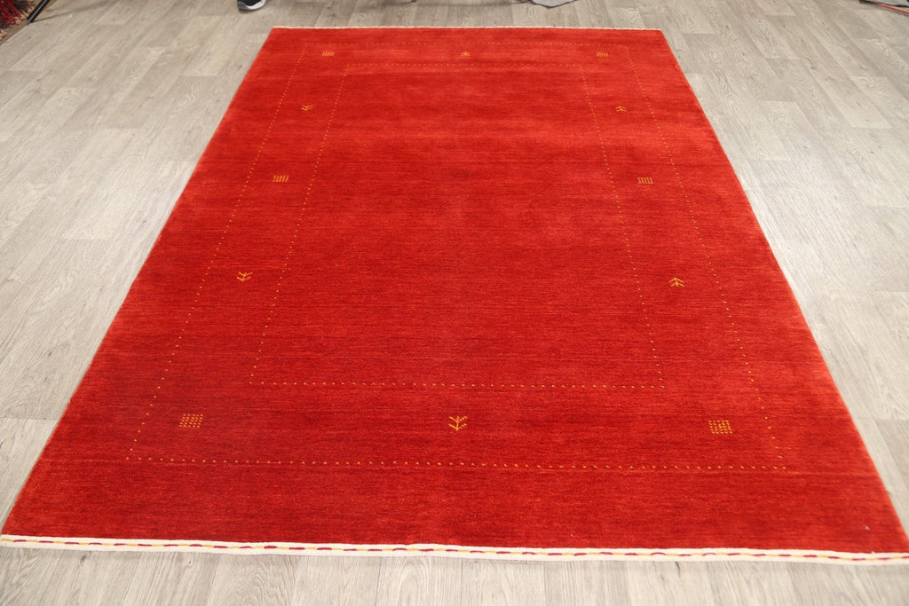 Tribal Gabbeh Lori Oriental Area Rug 5x8