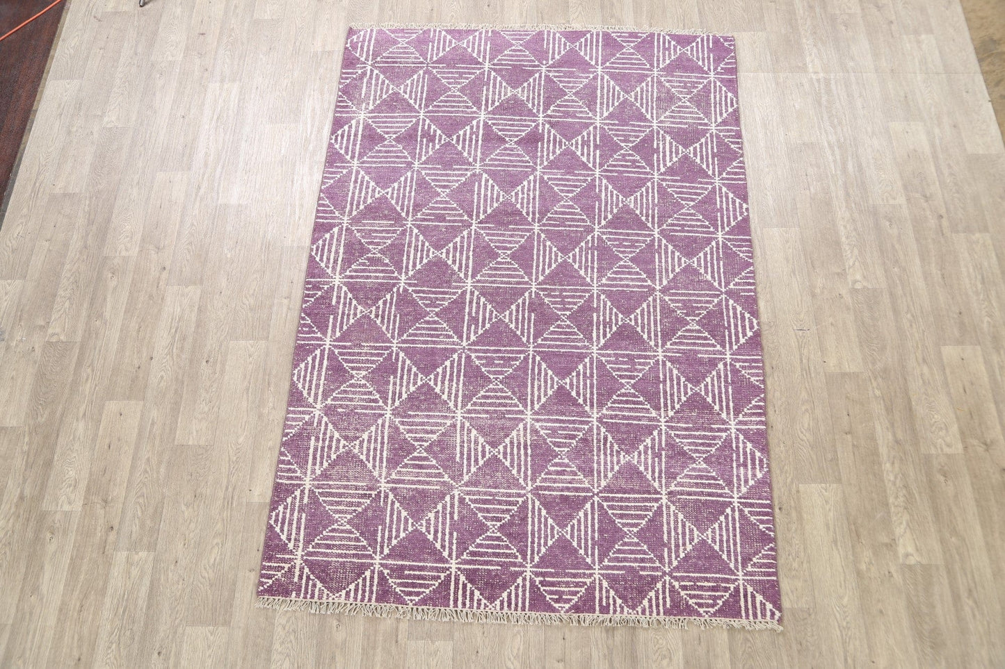 All-Over Modern Oriental Area Rug 6x8