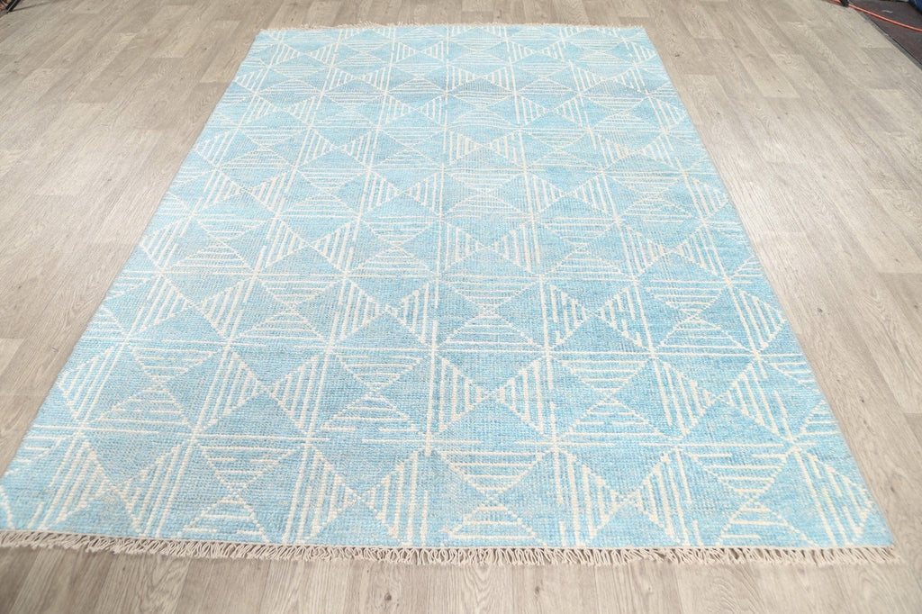 Geometric Modern Oriental Area Rug 6x8