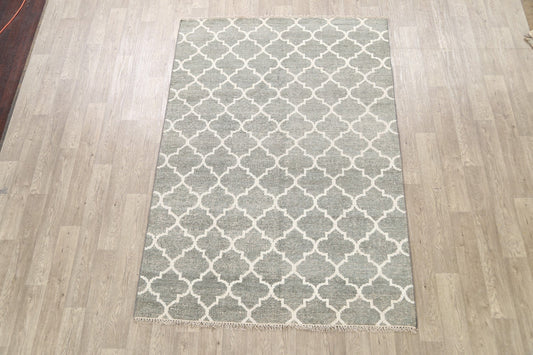 Geometric Modern Oriental Area Rug 6x8