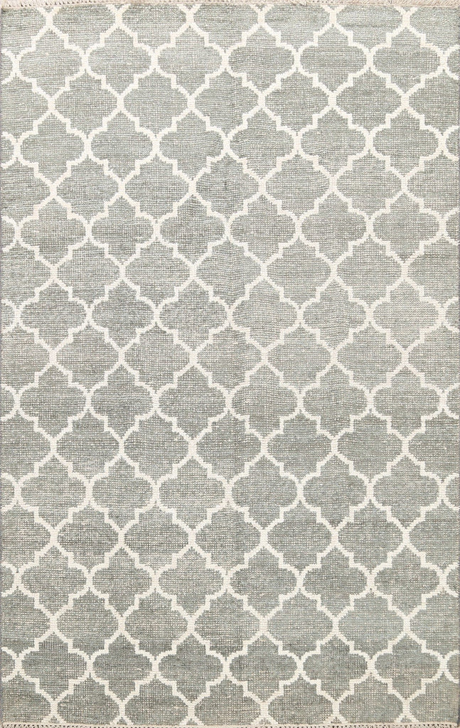 Geometric Modern Oriental Area Rug 6x8