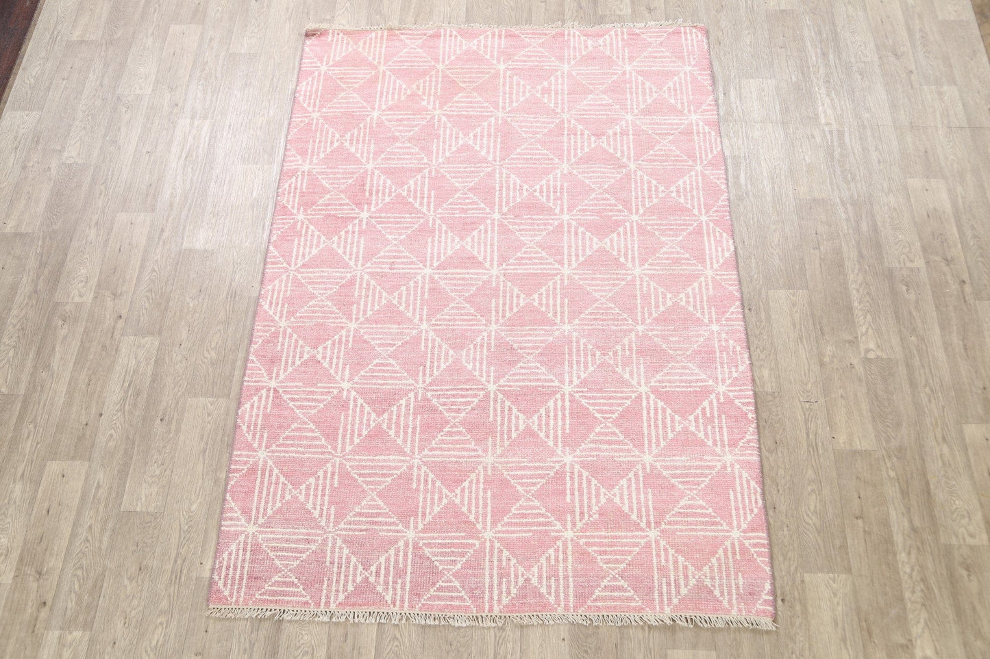 Geometric Modern Oriental Area Rug 6x8