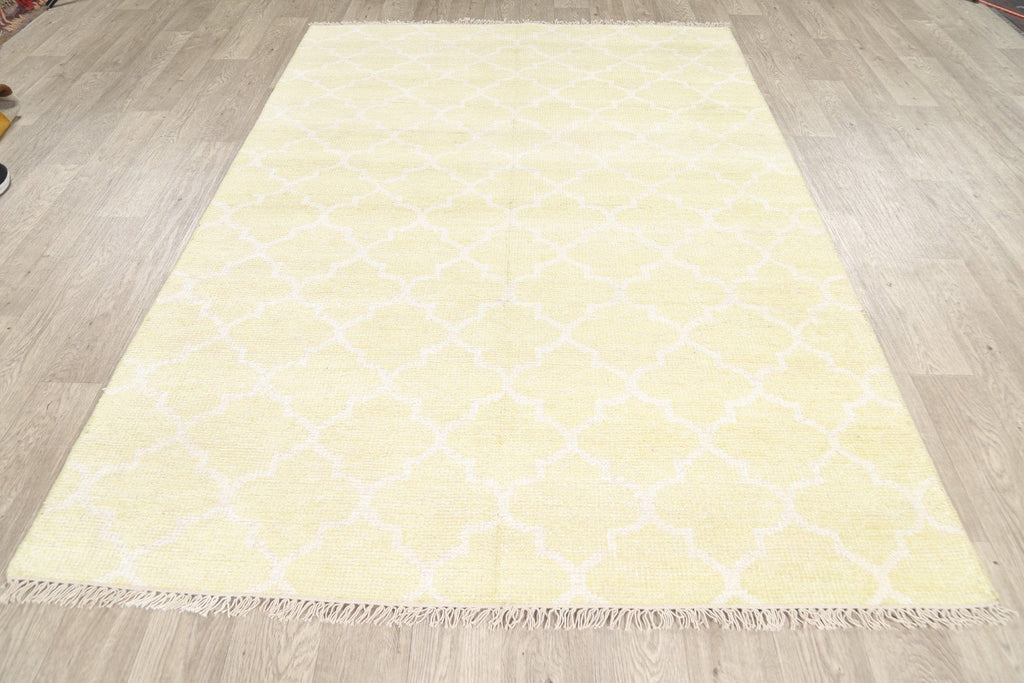 Geometric Modern Oriental Area Rug 5x8