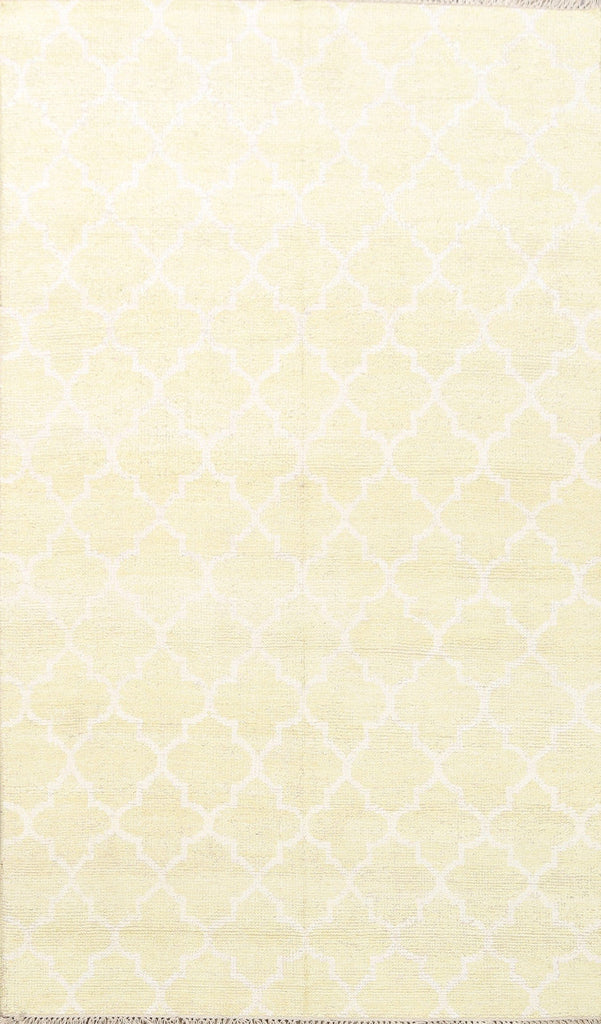 Geometric Modern Oriental Area Rug 5x8