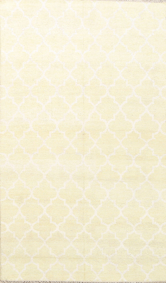 Geometric Modern Oriental Area Rug 5x8