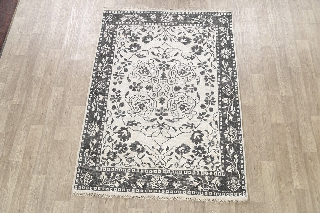 Floral Modern Oriental Area Rug 6x8