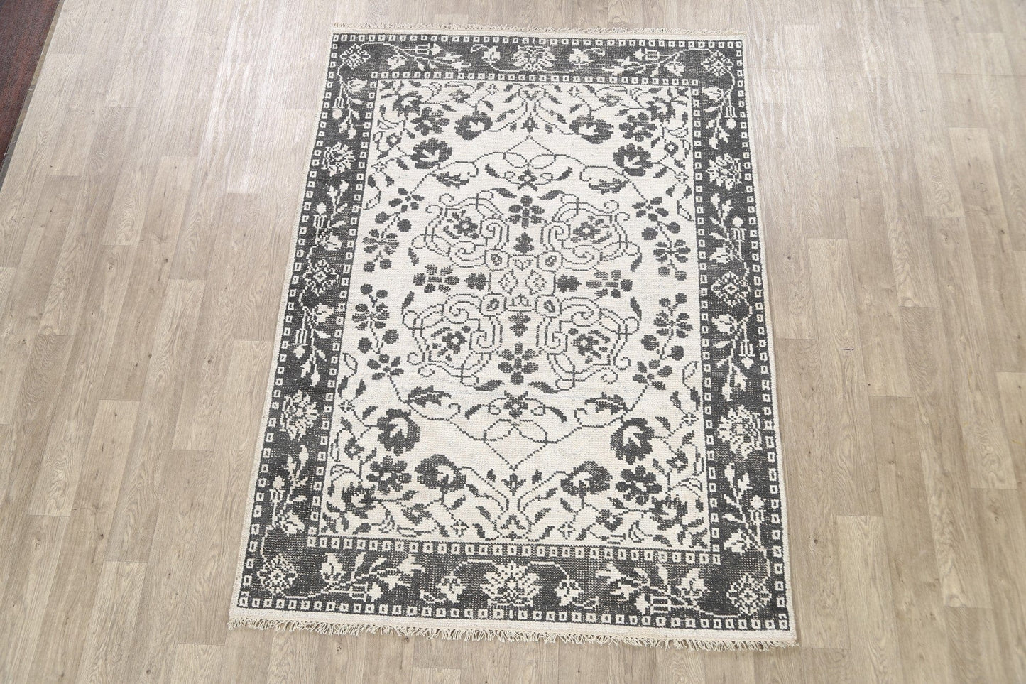 Floral Modern Oriental Area Rug 6x8