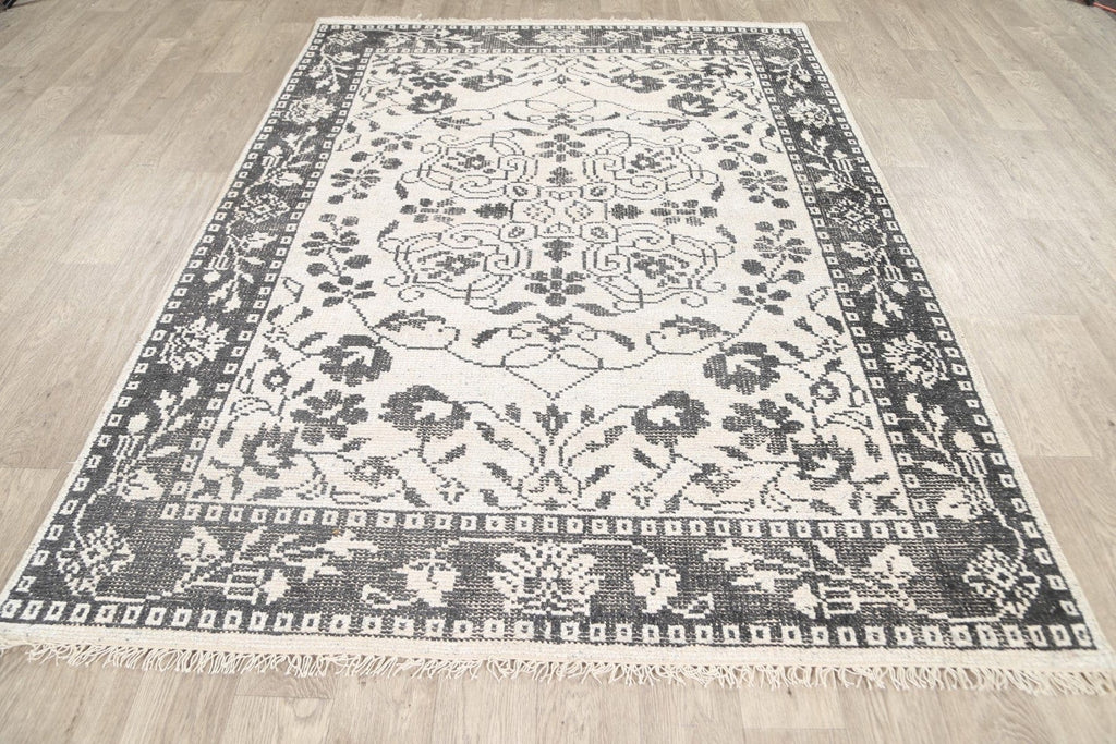 Floral Modern Oriental Area Rug 6x8