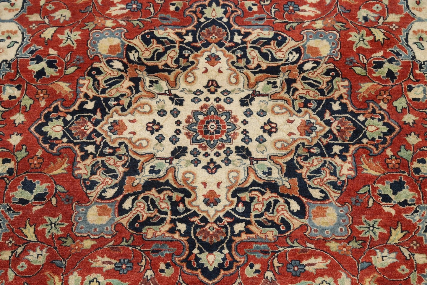 Floral Heriz Serapi Oriental Area Rug 8x10