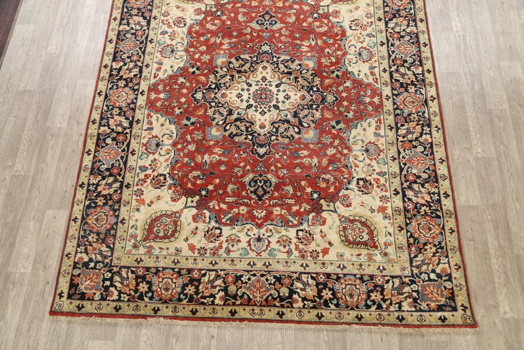 Floral Heriz Serapi Oriental Area Rug 8x10