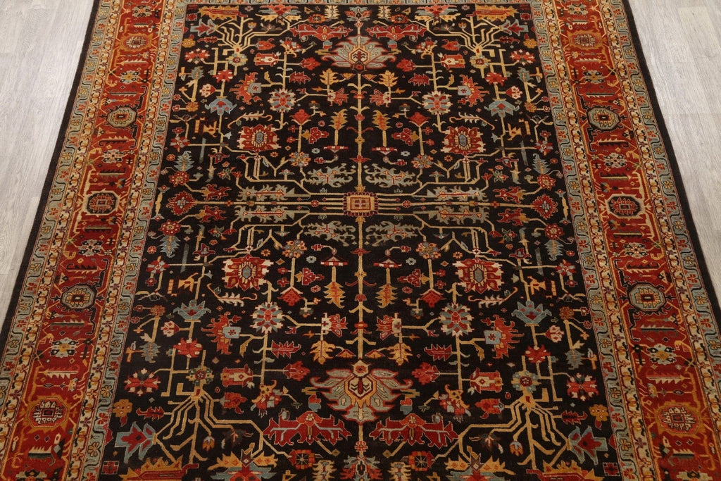 Geometric Heriz Serapi Oriental Area Rug 9x12