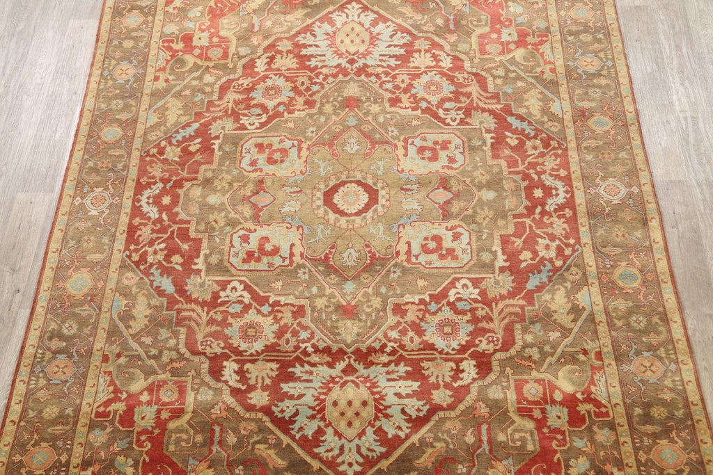 Geometric Heriz Serapi Oriental Area Rug 8x10