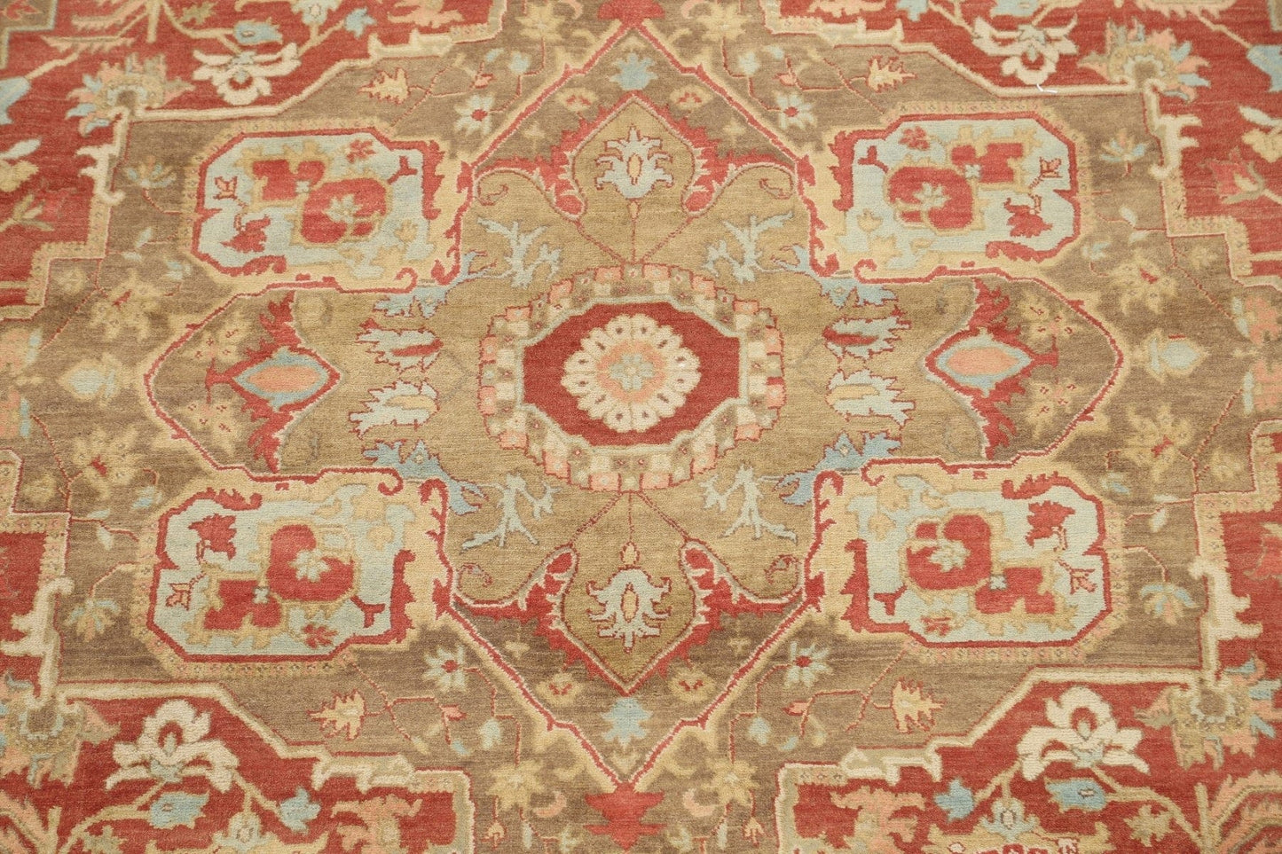 Geometric Heriz Serapi Oriental Area Rug 8x10