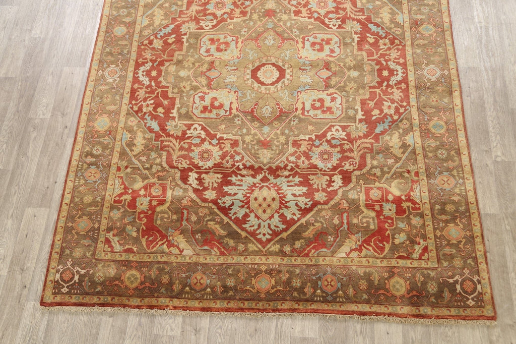 Geometric Heriz Serapi Oriental Area Rug 8x10