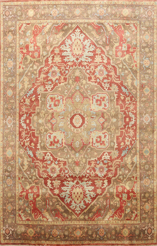 Geometric Heriz Serapi Oriental Area Rug 8x10