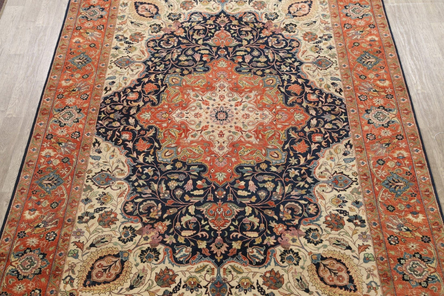 Floral Heriz Serapi Oriental Area Rug 9x12