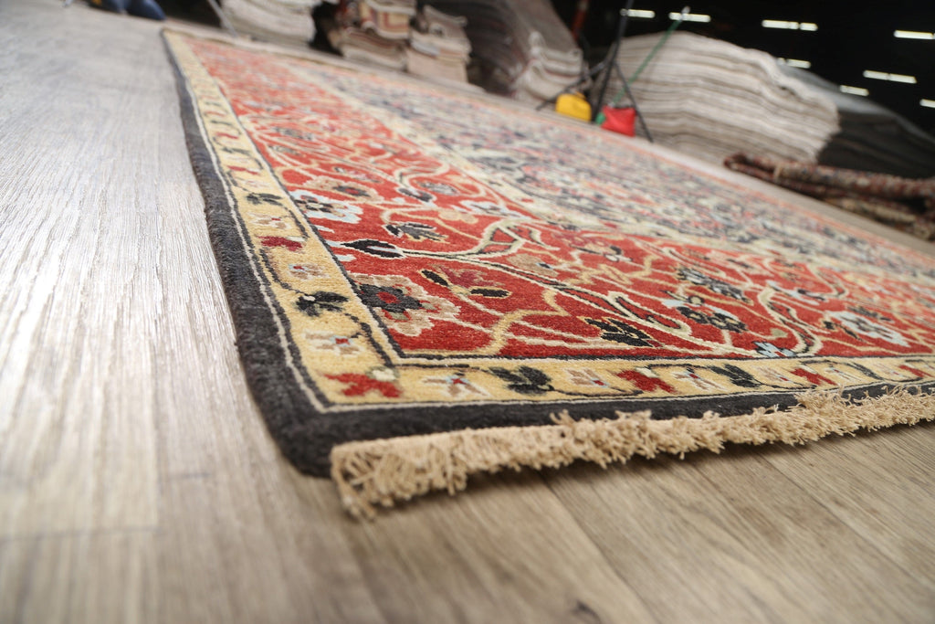 Vegetable Dye Floral Sultanabad Oriental Area Rug 8x9