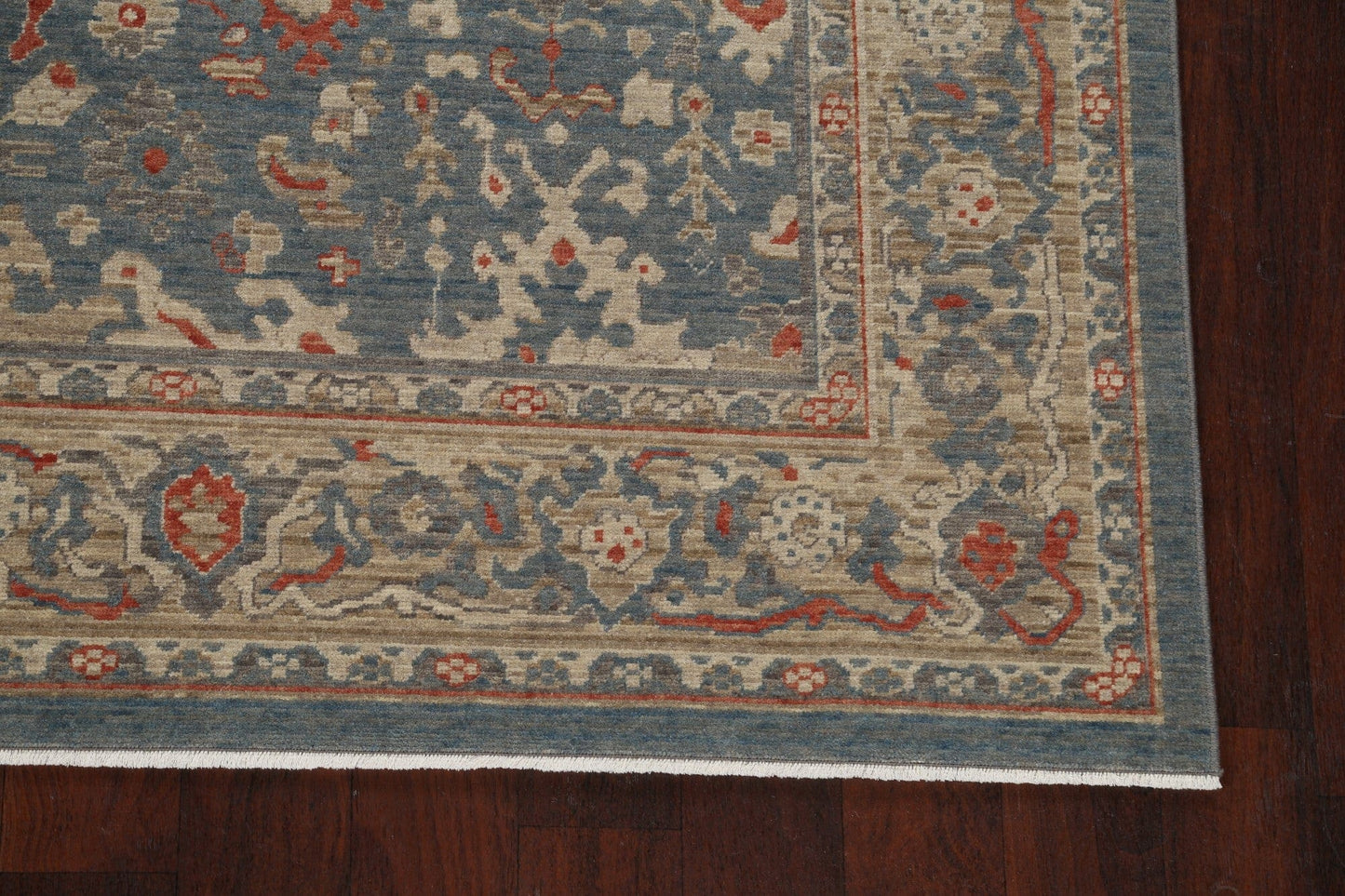 Silver Washed Ziegler Turkish Area Rug 7x10