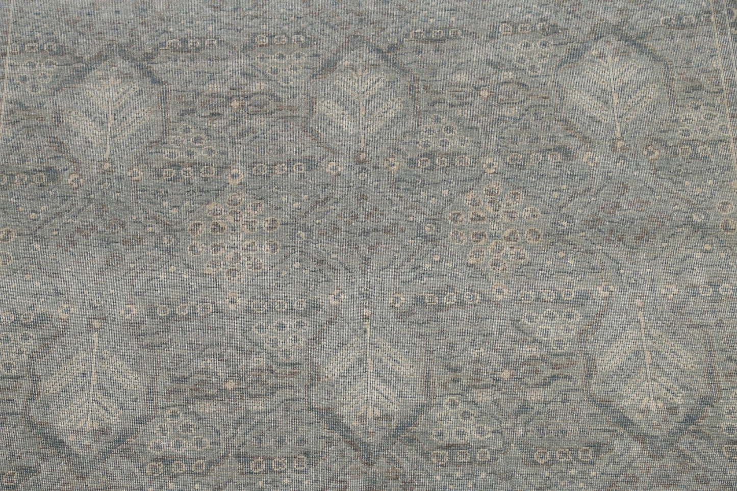 Silver Washed Ziegler Turkish Area Rug 7x10