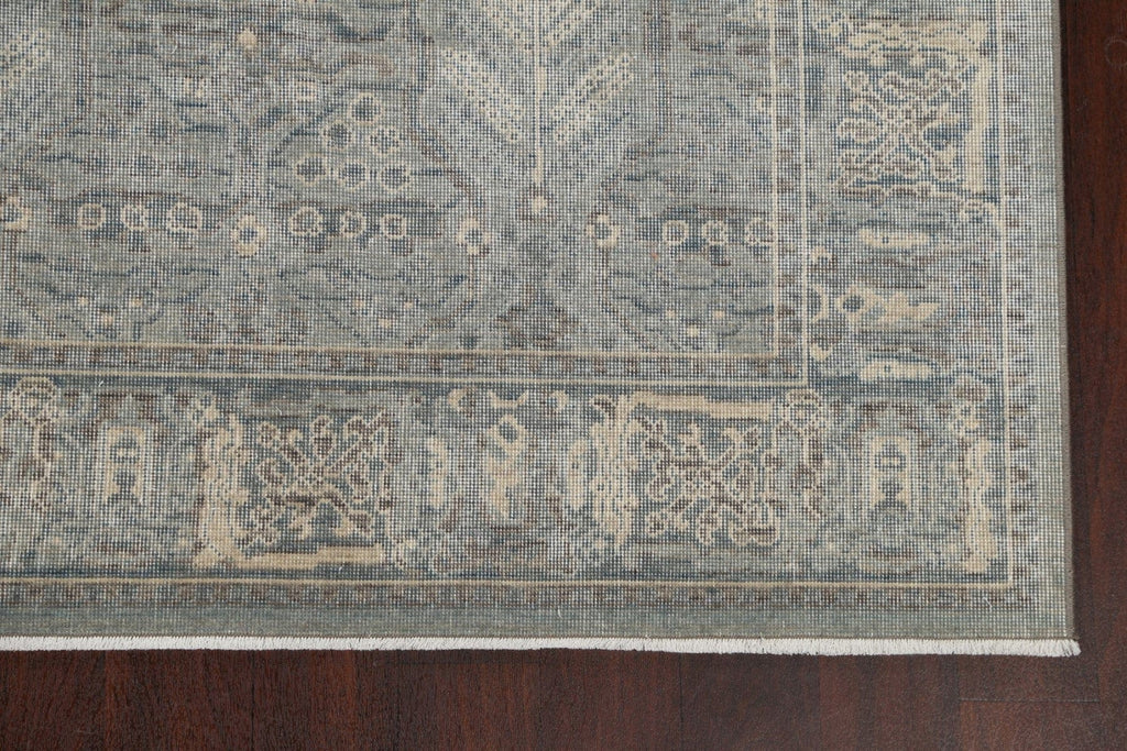 Silver Washed Ziegler Turkish Area Rug 7x10