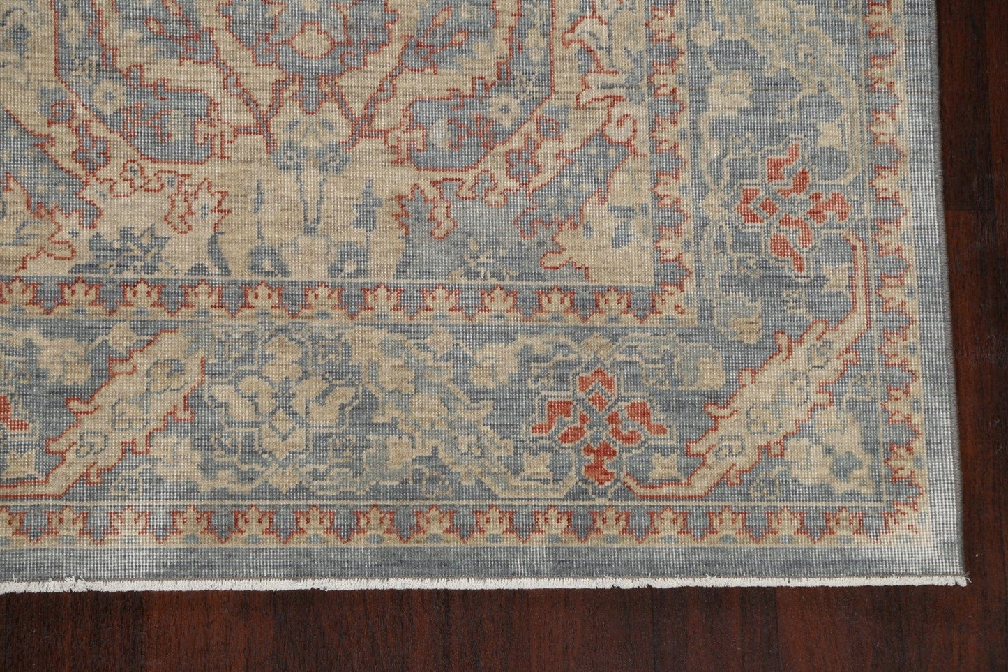 Silver Washed Ziegler Turkish Area Rug 7x10