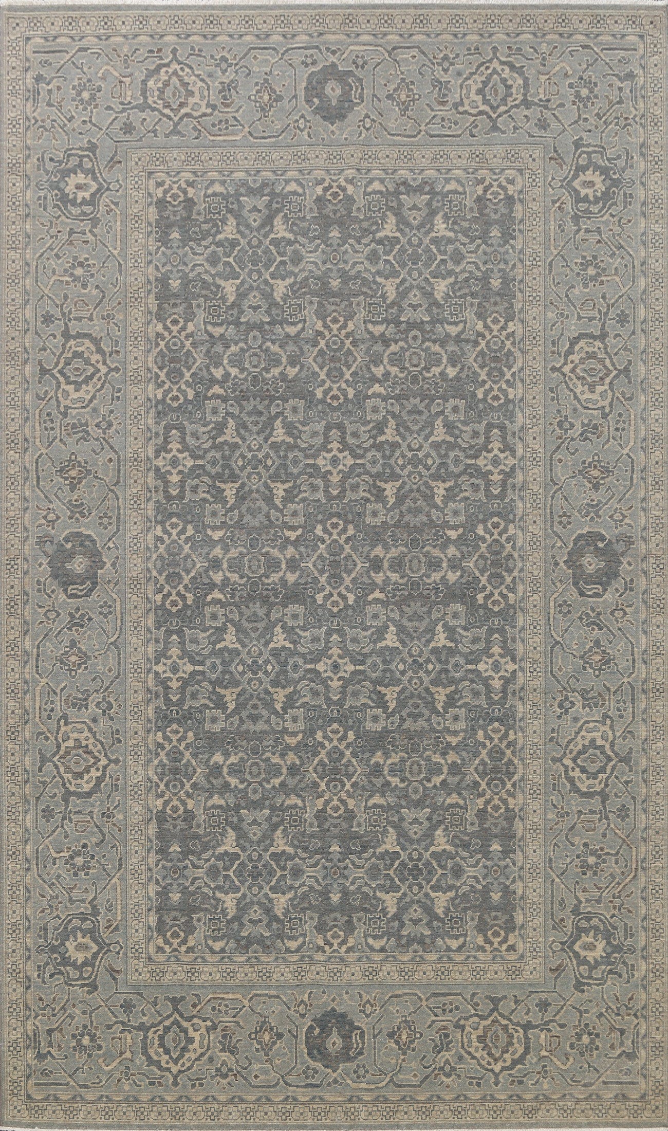 Geometric Ziegler Turkish Area Rug 7x10