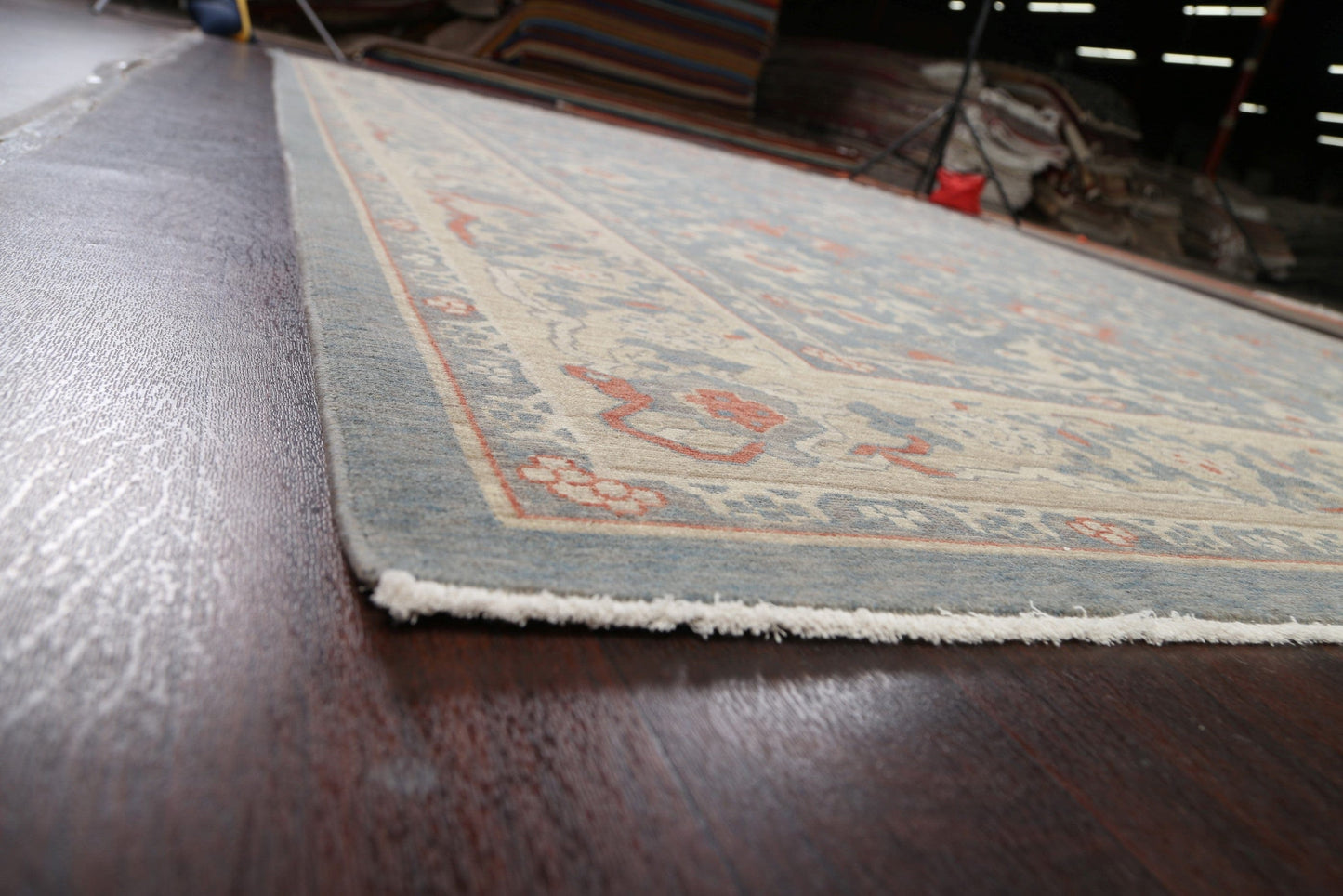 Silver Washed Ziegler Turkish Area Rug 10x13