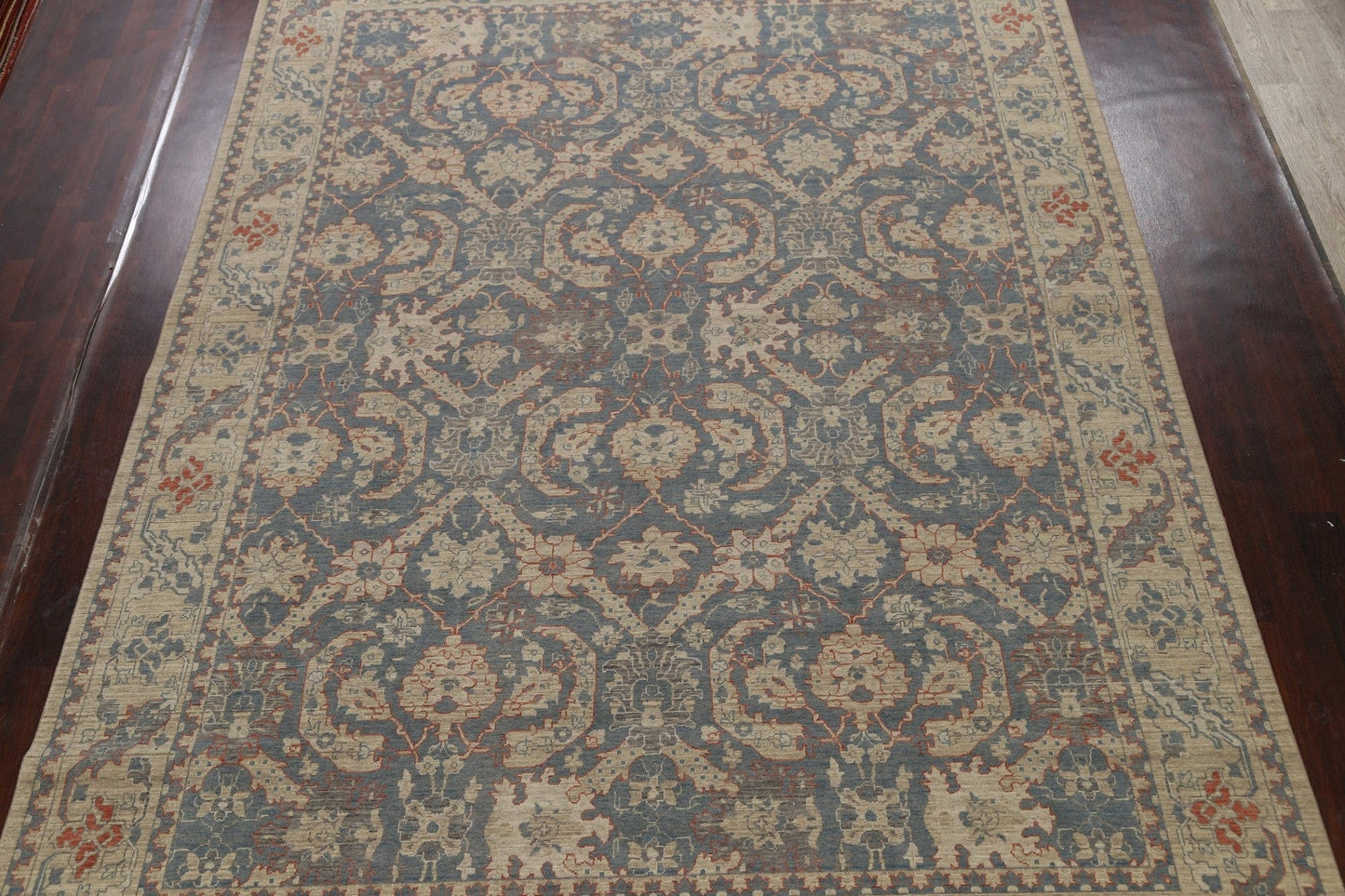 Silver Washed Ziegler Turkish Area Rug 10x13