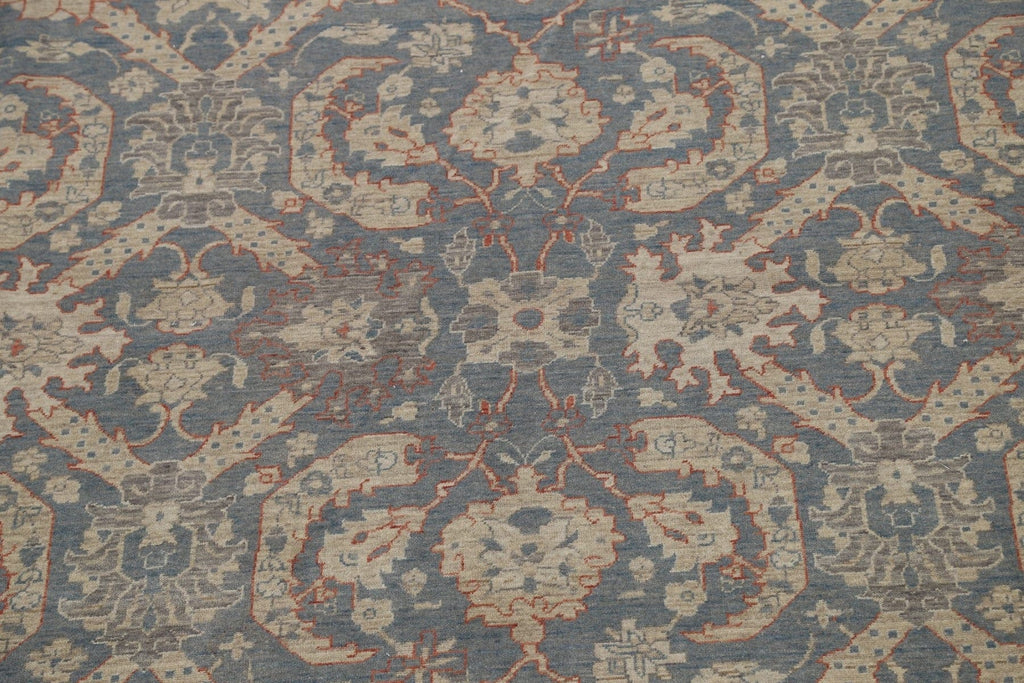 Silver Washed Ziegler Turkish Area Rug 10x13