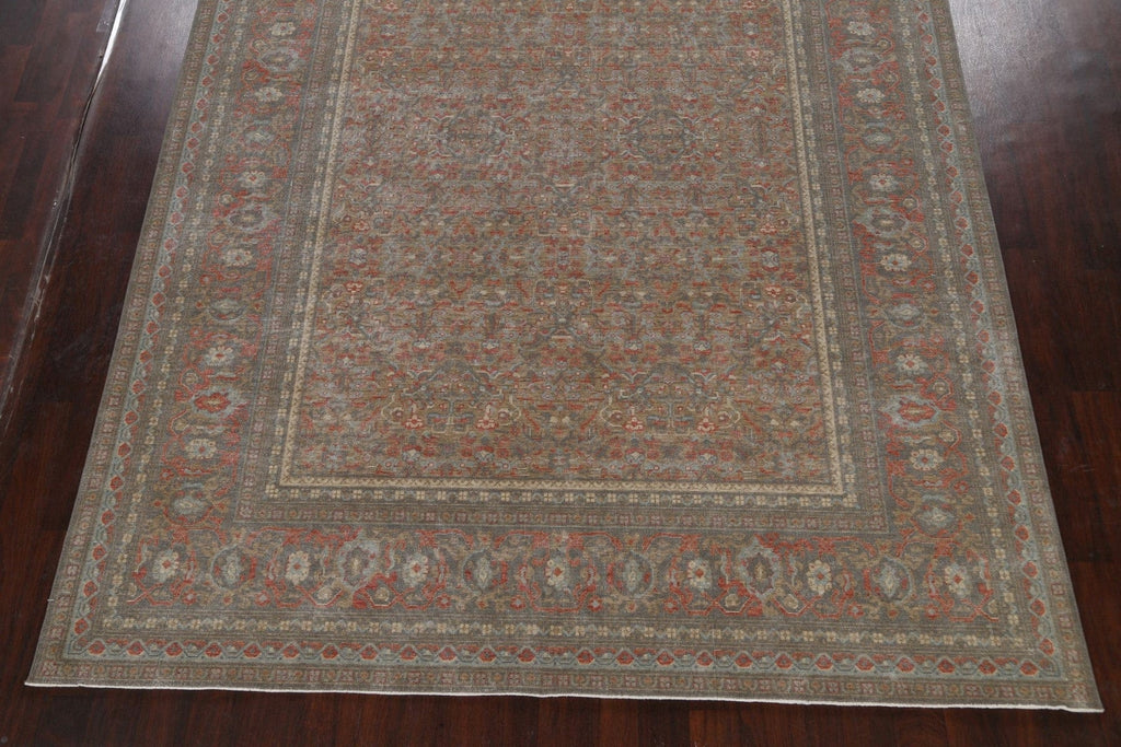 Silver Washed Ziegler Turkish Area Rug 9x12