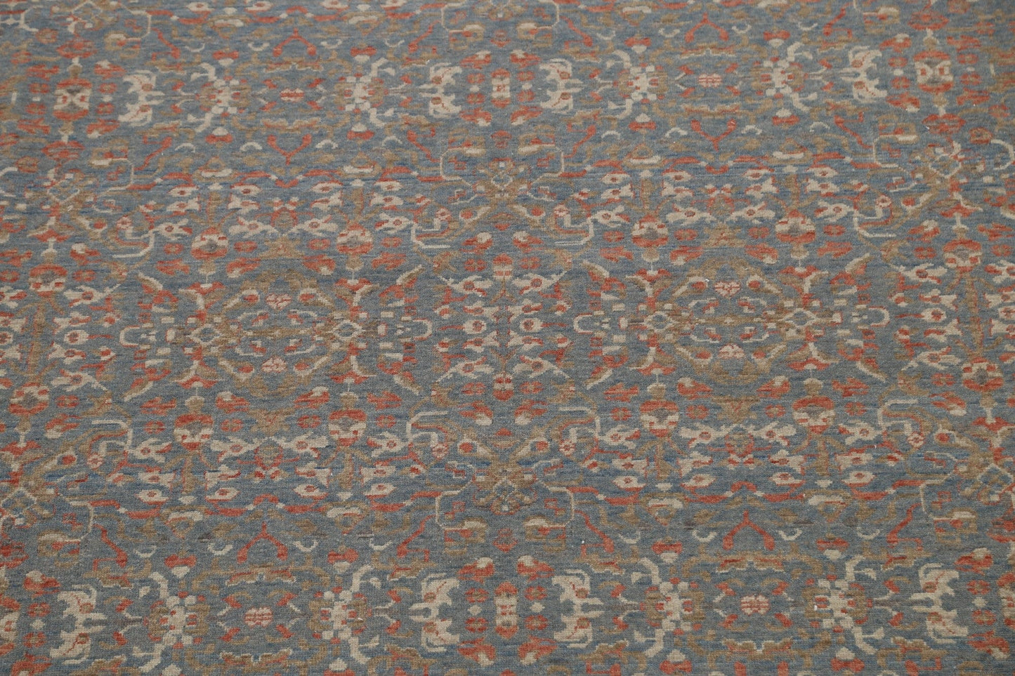 Silver Washed Ziegler Turkish Area Rug 10x13