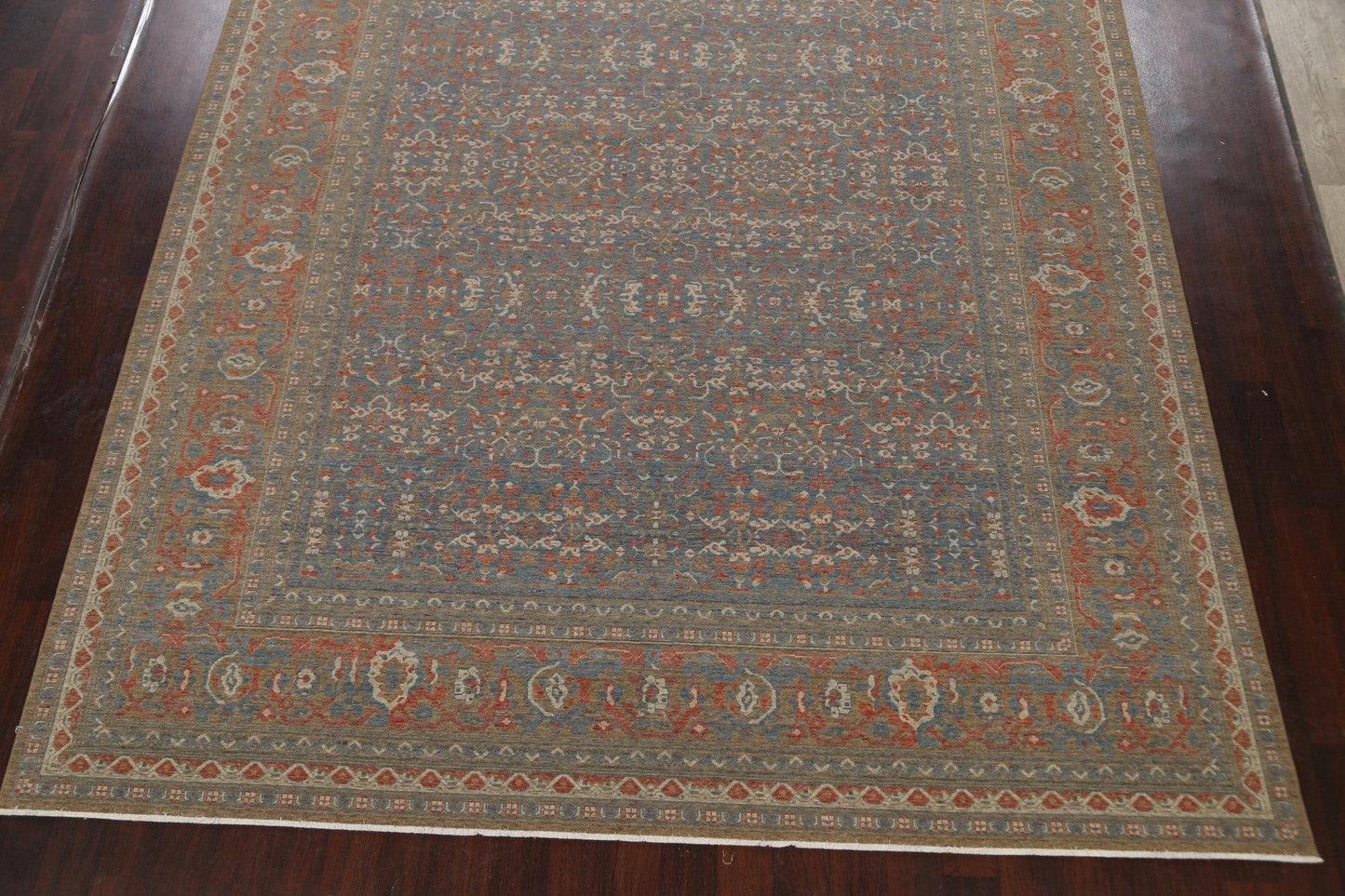 Silver Washed Ziegler Turkish Area Rug 10x13