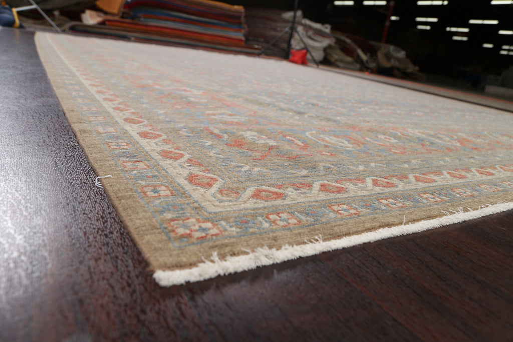 Silver Washed Ziegler Turkish Area Rug 10x13