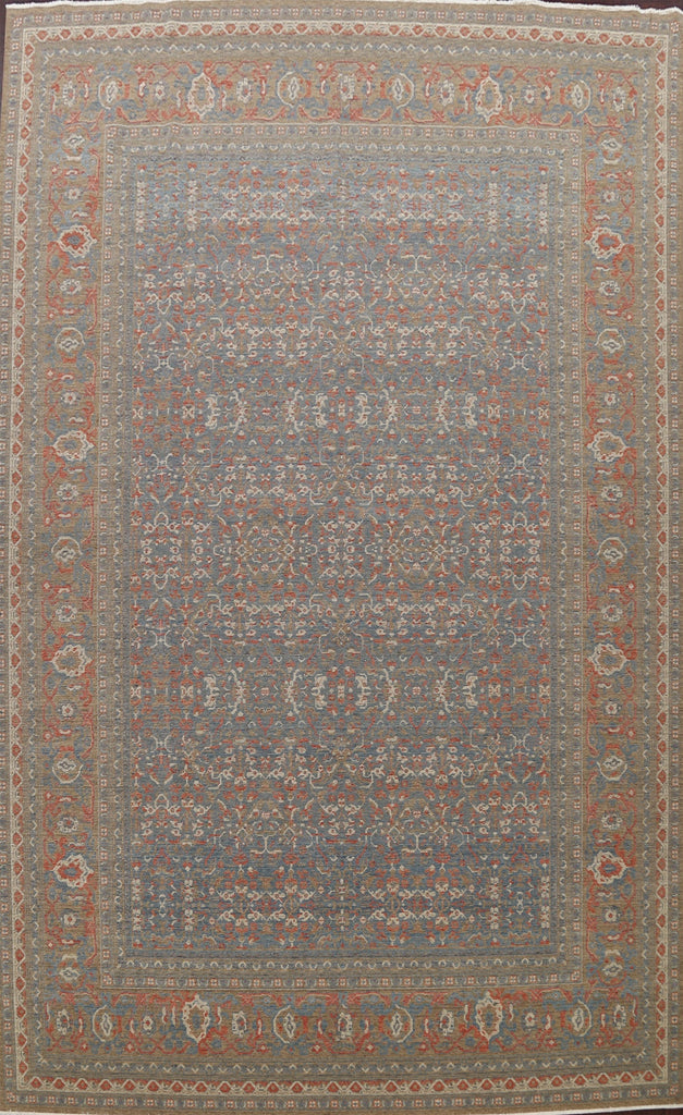 Silver Washed Ziegler Turkish Area Rug 10x13