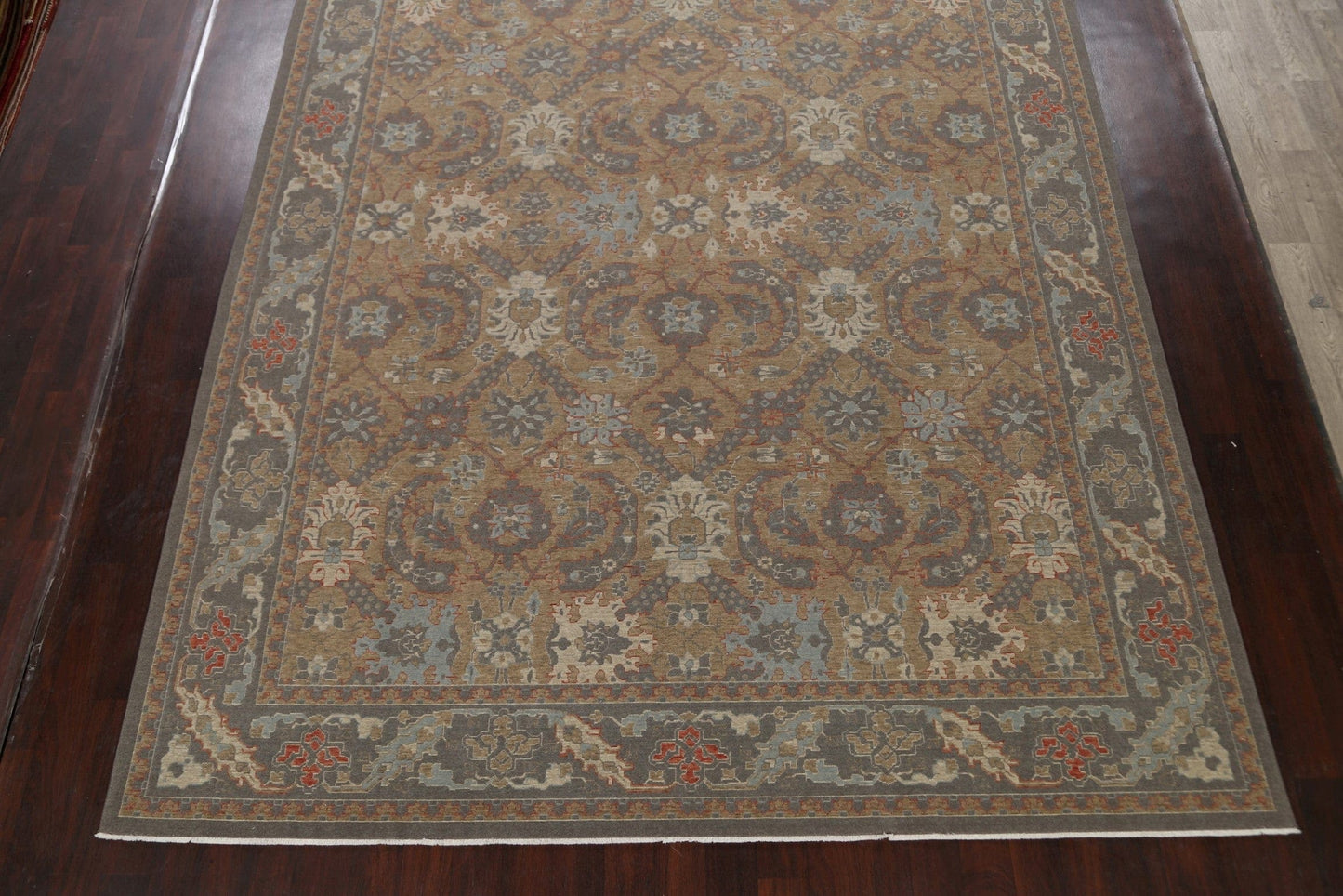 Silver Washed Ziegler Turkish Area Rug 10x13