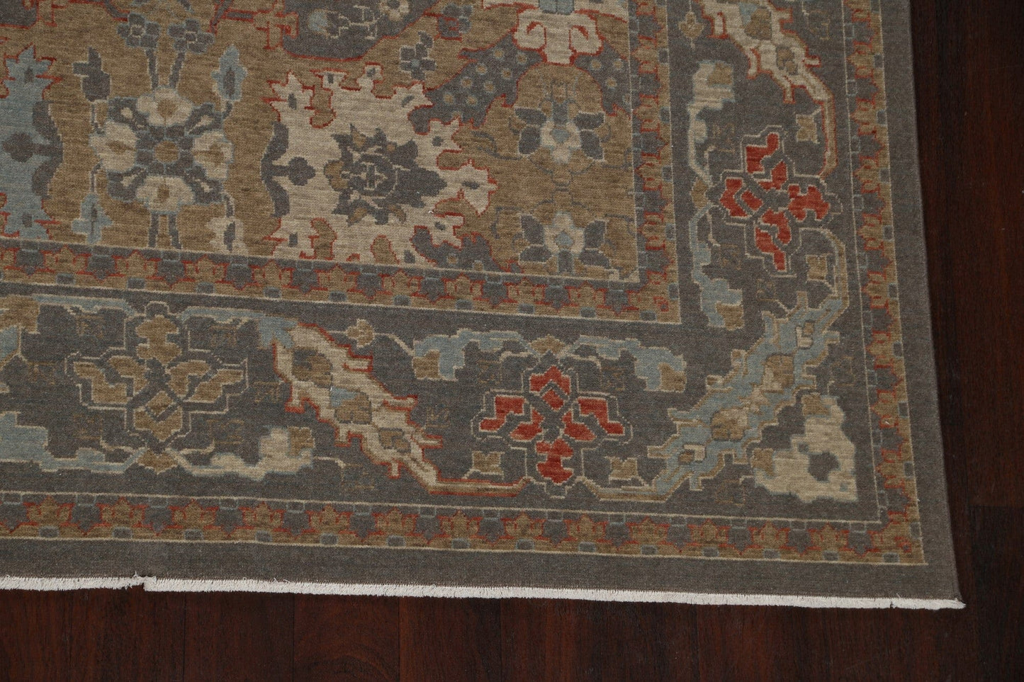 Silver Washed Ziegler Turkish Area Rug 10x13