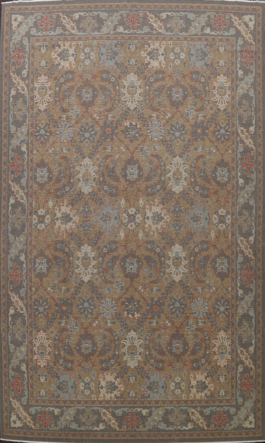 Silver Washed Ziegler Turkish Area Rug 10x13