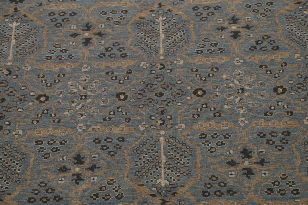 Silver Washed Ziegler Turkish Area Rug 9x12