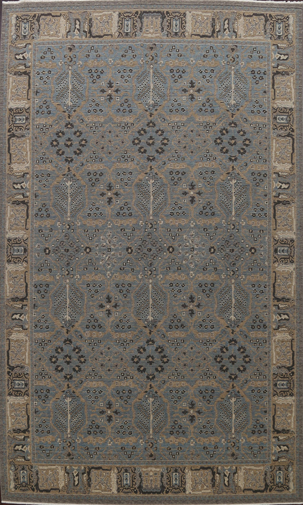 Silver Washed Ziegler Turkish Area Rug 9x12