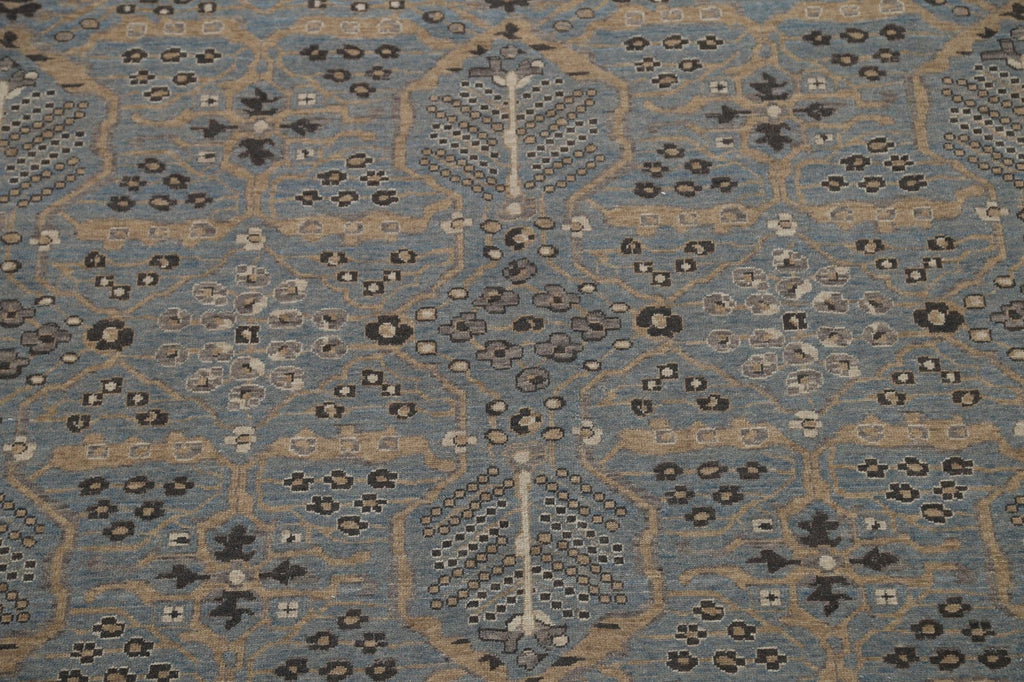 Silver Washed Ziegler Turkish Area Rug 10x13