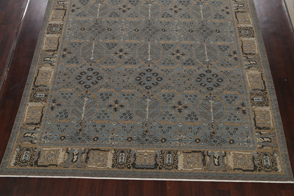 Silver Washed Ziegler Turkish Area Rug 10x13