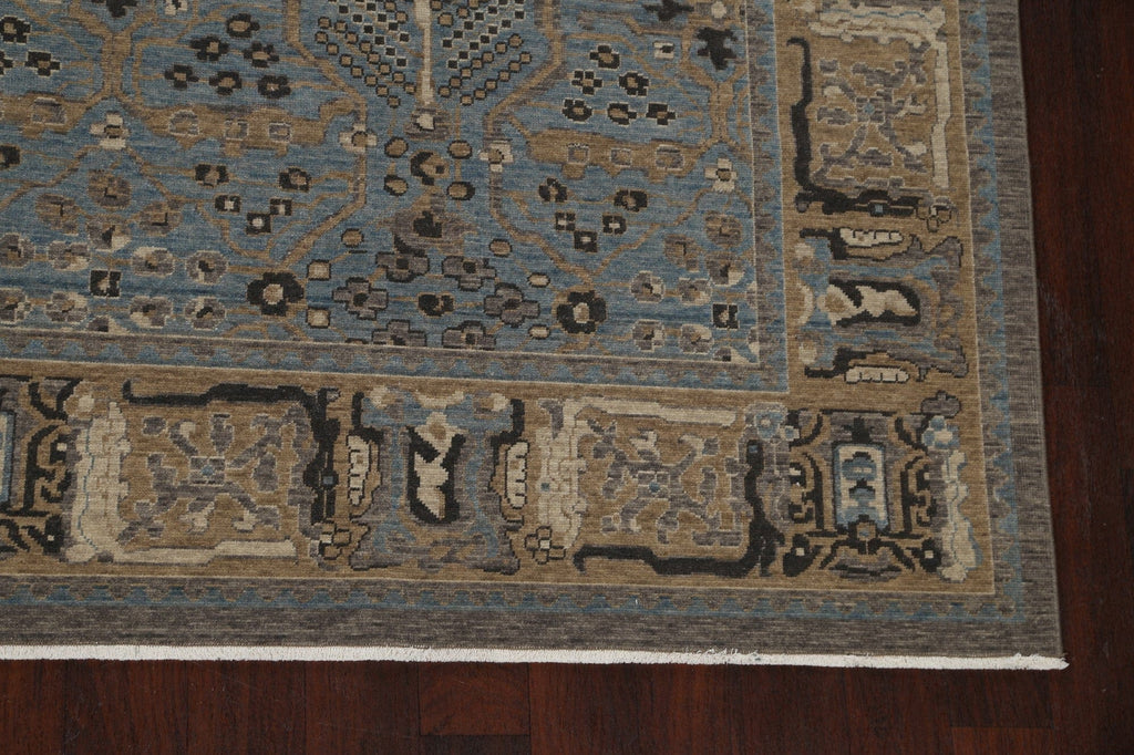 Silver Washed Ziegler Turkish Area Rug 10x13