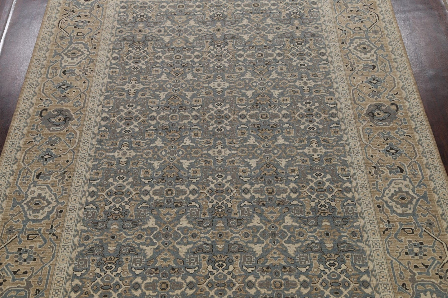 Silver Washed Ziegler Turkish Area Rug 10x13