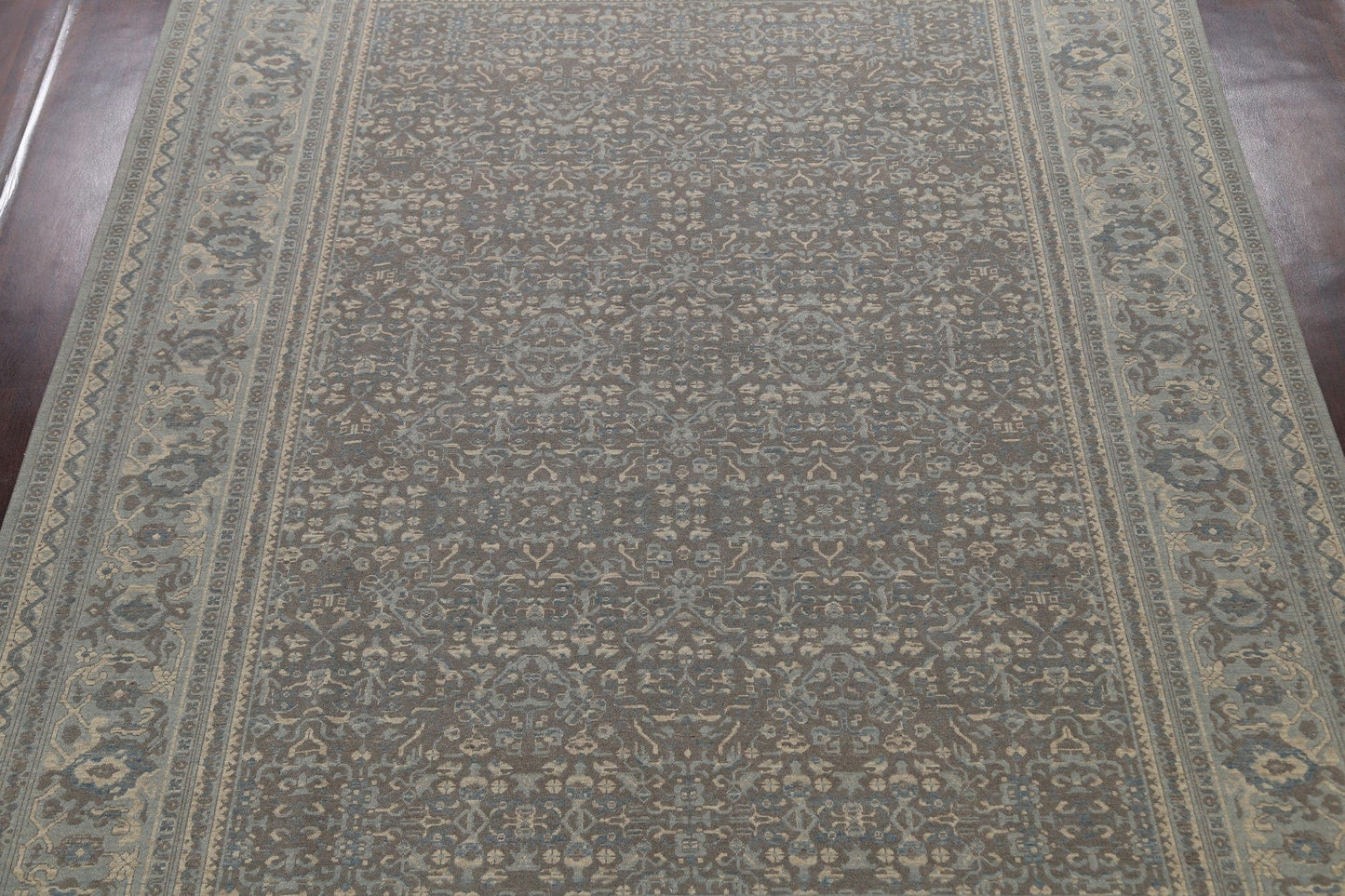 Silver Washed Ziegler Turkish Area Rug 10x13