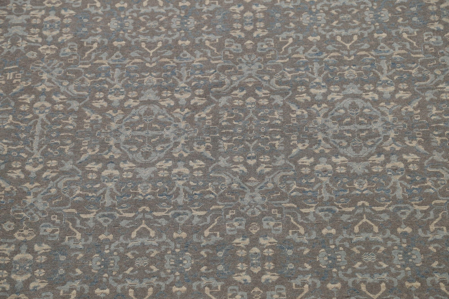 Silver Washed Ziegler Turkish Area Rug 10x13