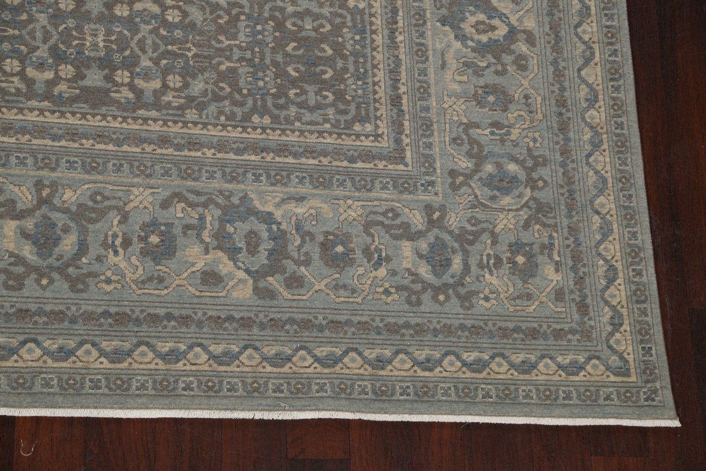 Silver Washed Ziegler Turkish Area Rug 10x13